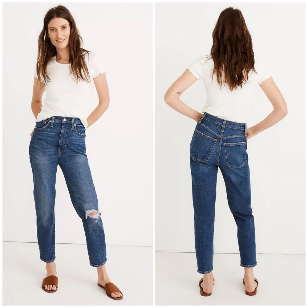 Madewell | The Mom Jean Comfort Stretch Edition